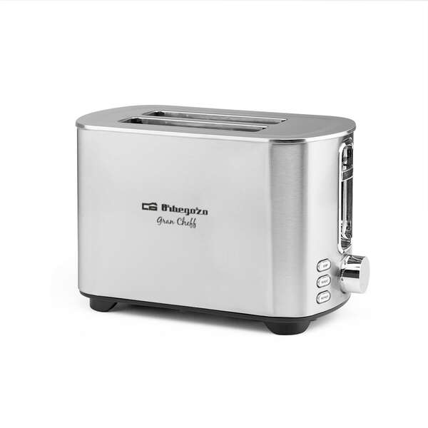 Orbegozo TO 5030 Tostadora de Doble Rebanada - Potente y Versatil Tostador con 6 Niveles de Tostado - Funciones de Recalentamiento y Descongelacion - Carcasa de Acero Inoxidable Orbegozo TO 5030 Tostadora de Doble Rebanada - Potente y Versatil Tostador con 6 Niveles de Tostado - Funciones de Recalentamiento y Descongelacion - Carcasa de Acero Inoxidable