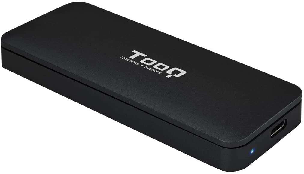 Tooq Carcasa Externa SSD M2 NVMe PCIe USB-C - Color Negro Tooq Carcasa Externa SSD M2 NVMe PCIe USB-C - Color Negro