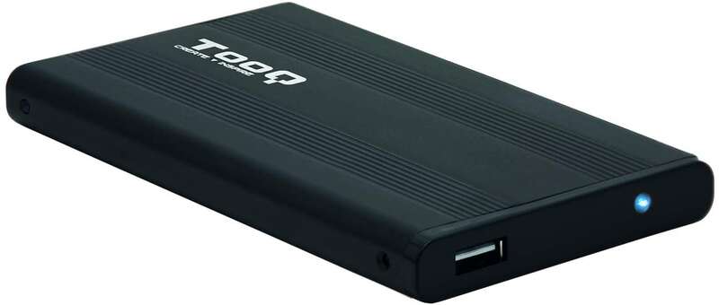 Tooq Carcasa Externa HDD/SDD 2.5\" hasta 9,5mm SATA USB 2.0 - Color Negro Tooq Carcasa Externa HDD/SDD 2.5\" hasta 9,5mm SATA USB 2.0 - Color Negro