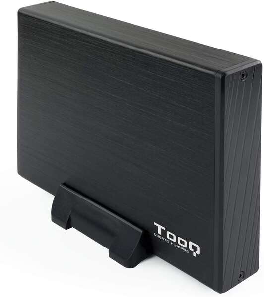 Tooq Carcasa Externa HDD 3.5\" SATA USB 3.0 con Soporte - Color Negro Tooq Carcasa Externa HDD 3.5\" SATA USB 3.0 con Soporte - Color Negro