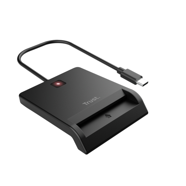 Trust Primo Lector de Tarjetas Inteligentes USB - Compatible DNI 4.0 - eID, eDowod y CIE - Color Negro Trust Primo Lector de Tarjetas Inteligentes USB - Compatible DNI 4.0 - eID, eDowod y CIE - Color Negro
