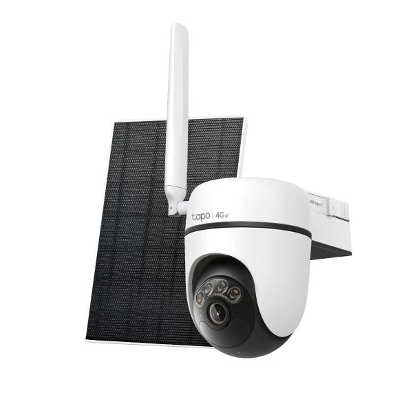 TP-Link Tapo C615G KIT Camara de Seguridad - 2K QHD - Deteccion con IA - 6700mAh - Panel Solar - IP65 - Vision Nocturna - Audio Bidireccional - WiFi - Cancelacion de Ruido - Color Blanco y Negro TP-Link Tapo C615G KIT Camara de Seguridad - 2K QHD - Deteccion con IA - 6700mAh - Panel Solar - IP65 - Vision Nocturna - Audio Bidireccional - WiFi - Cancelacion de Ruido - Color Blanco y Negro