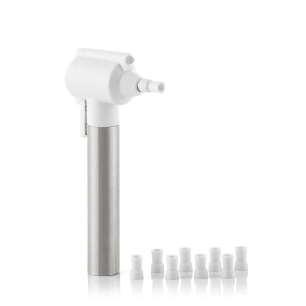 Innovagoods Pearlsher Blanqueador y Pulidor Dental Inalambrico - Luz LED - Acero Inoxidable - Multifuncion - Facil Limpieza - Cabezal Rotatorio - 9 Puntas de Goma - 6.5x13x2.5cm - Color Blanco Innovagoods Pearlsher Blanqueador y Pulidor Dental Inalambrico - Luz LED - Acero Inoxidable - Multifuncion - Facil Limpieza - Cabezal Rotatorio - 9 Puntas de Goma - 6.5x13x2.5cm - Color Blanco
