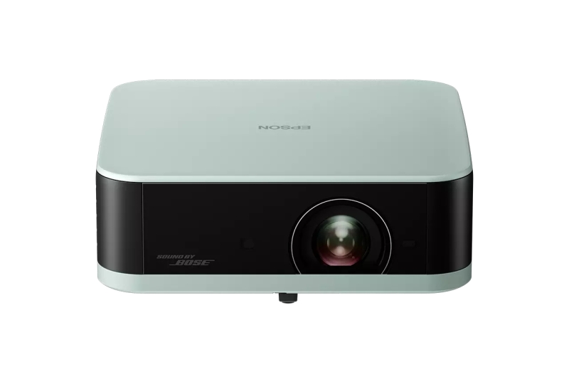 Epson Lifestudio POP EF-61G Proyector 3LCD FullHD - 700 Lumenes - Sistema de Sonido Bose - WiFi, Bluetooth, Android TV, HDMI, USB - Color Verde Hielo