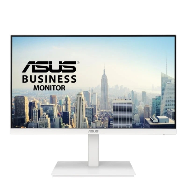 Asus Monitor 23.8\" IPS LED FullHD 1080p 75Hz - Respuesta 5ms - Ajustable en Altura y Giratorio - Angulo de Vision 178° - 16:9 - Altavoces - HDMI, DPort - VESA 100x100mm - Color Blanco Asus Monitor 23.8\" IPS LED FullHD 1080p 75Hz - Respuesta 5ms - Ajustable en Altura y Giratorio - Angulo de Vision 178° - 16:9 - Altavoces - HDMI, DPort - VESA 100x100mm - Color Blanco