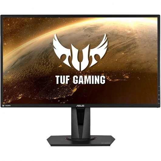 Asus TUF Gaming Monitor 27\" LED IPS WQHD HDR 165Hz - Respuesta 1ms - Altavoces Incorporados - Ajustable en Altura, Giratorio e Inclinable - Angulo de Vision 178º - 16:9 - HDMI, DisplayPort - VESA 100x100mm