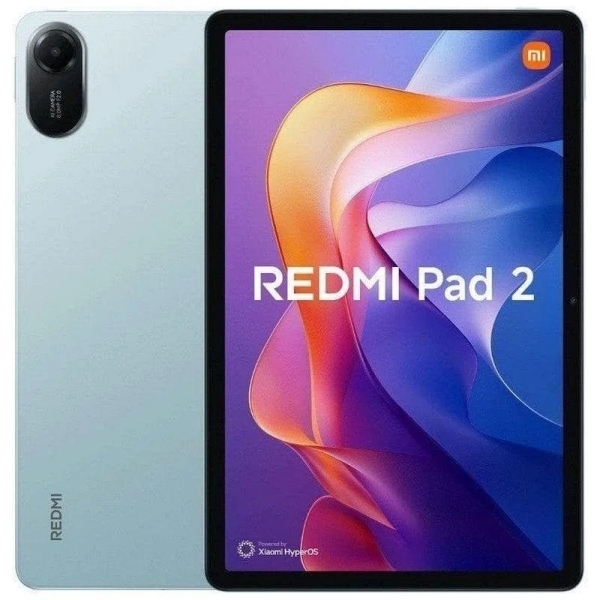 Xiaomi Redmi Pad 2 Tablet 11\" 2.5K 90Hz - 4GB - 256Gb - WiFi - Bluetooth - Camara 8mp - Bateria 9000mAh - Carga Rapida de 18W - Color Verde