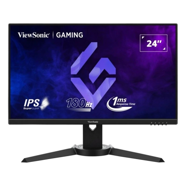 Viewsonic VX2479J-HD-PRO Monitor 23.8\" LED IPS FullHD HDR - 180Hz - Respuesta 1ms - 16:9 - Ajustable en Altura, Giratorio e Inclinable - HDMI, DisplayPort - Color Negro