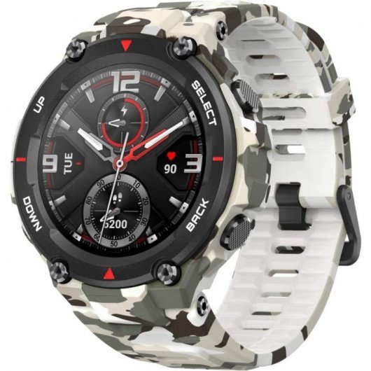 Amazfit T-Rex Reloj Smartwatch - Pantalla Amoled 1.3\" - Color Camuflaje