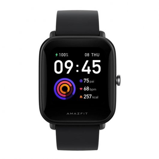 Amazfit Bip U Pro Reloj Smartwatch - Pantalla 1.43\" - Color Negro