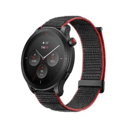 Amazfit GTR 4 Reloj Smartwatch - Pantalla Amoled 1.43\" - Caja de Aluminio - Bluetooth 5.0 - Resistencia al Agua 5 ATM - Carga Magnetica - Color Gris