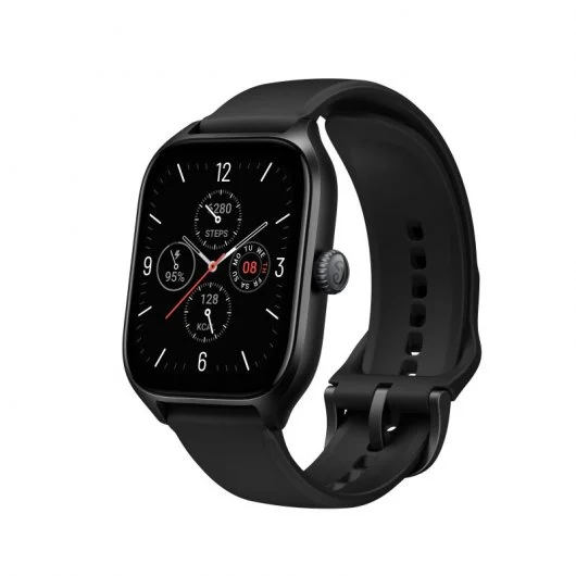 Amazfit GTS 4 Reloj Smartwatch - Pantalla Amoled 1.75\" - Caja de Aluminio - Bluetooth 5.0 - Resistencia al Agua 5 ATM - Carga Magnetica - Color Negro