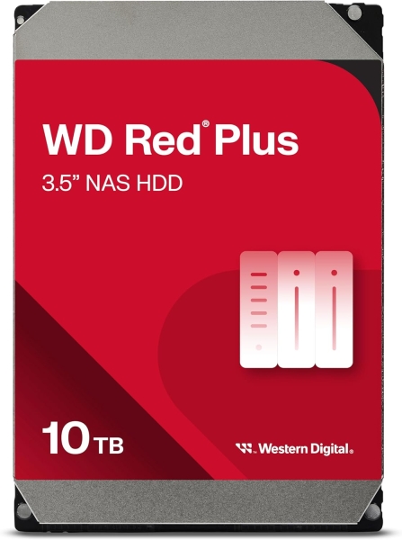 WD Red Plus Disco Duro Interno 3.5\" 10TB NAS SATA3 WD Red Plus Disco Duro Interno 3.5\" 10TB NAS SATA3