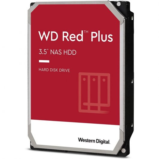 WD Red Plus Disco Duro Interno 3.5\" 12TB NAS SATA3