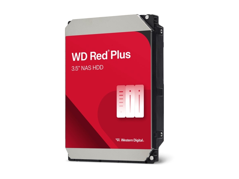 WD Red Plus Disco Duro Interno 3.5\" 12TB NAS SATA3