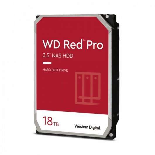 WD Red Pro Disco Duro Interno 3.5\" 18TB NAS SATA3