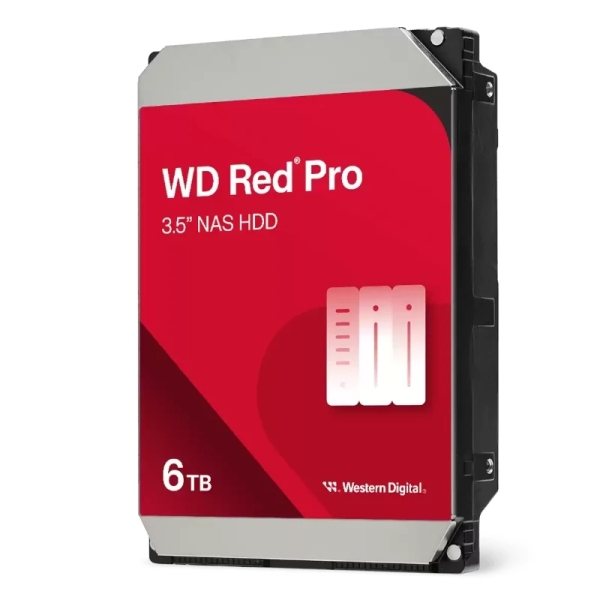 WD Red PRO Disco Duro Interno 3.5\" 6TB NAS SATA 3