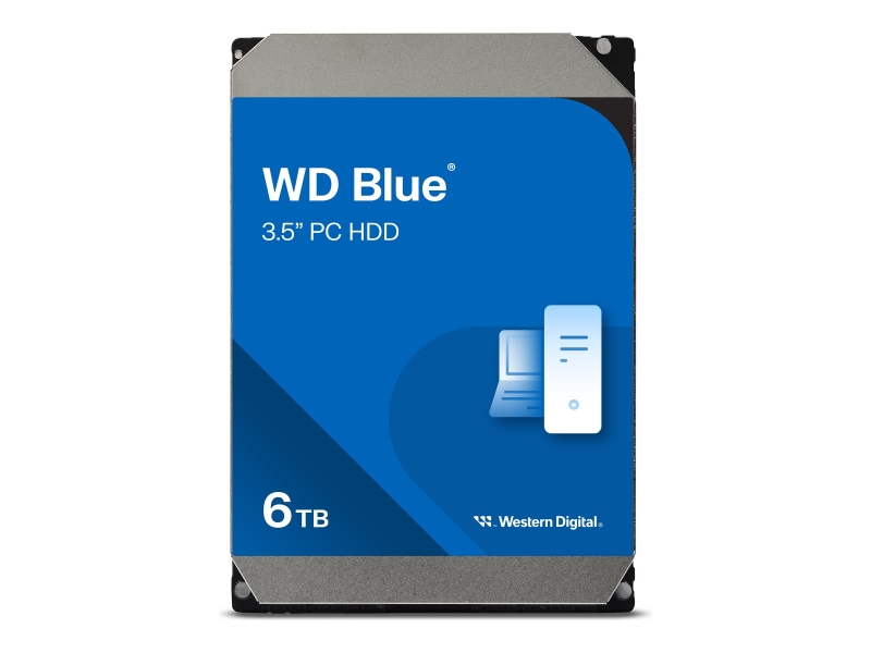 WD Blue Disco Duro Interno 3.5\" 6TB SATA3 256MB WD Blue Disco Duro Interno 3.5\" 6TB SATA3 256MB