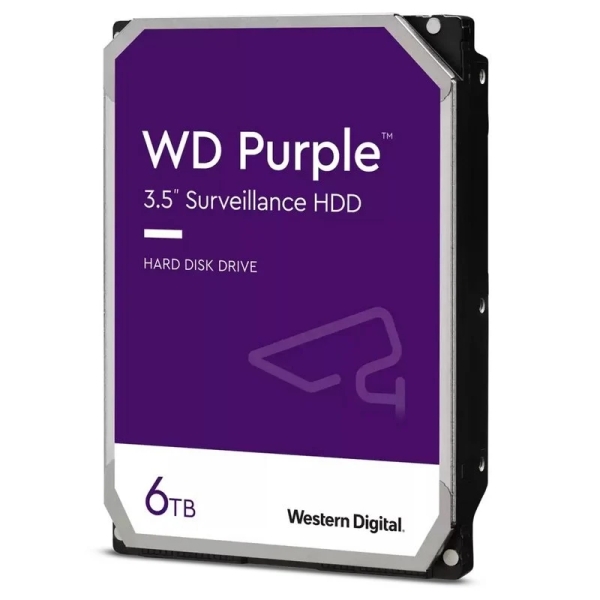 WD Purple Disco Duro Interno 3.5\" 6TB SATA III