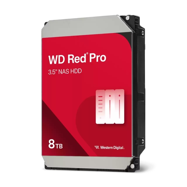 WD Red Pro Disco Duro Interno 3.5\" 8TB SATA III