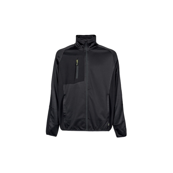 Upower Hull Sudadera Polar - Talla 4XL - Tipo Cremallera Zip - Color Negro Carbon
