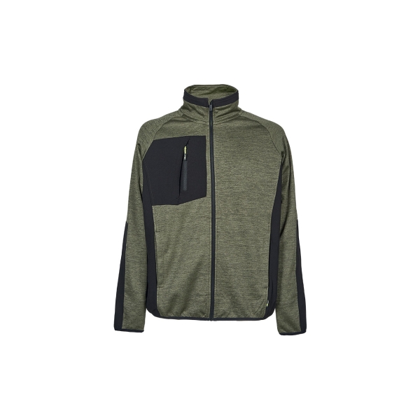Upower Hull Sudadera Polar - Talla XL - Tipo Cremallera Zip - Color Verde Oscuro