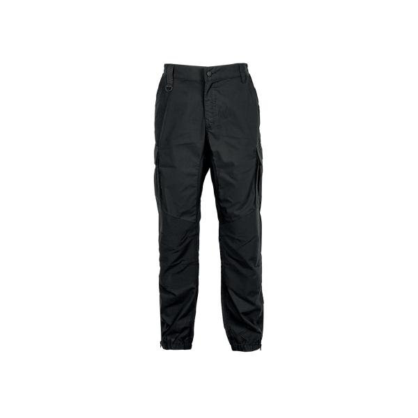 Upower Hike Pantalones Cargo Tecnicos - Talla XL - Estilo Jogging, Tejido Ripstop Elastico, Resistencia al Desgaste, Multiples Bolsillos, Refuerzos en Rodillas, Insertos Reflectantes - Color Negro