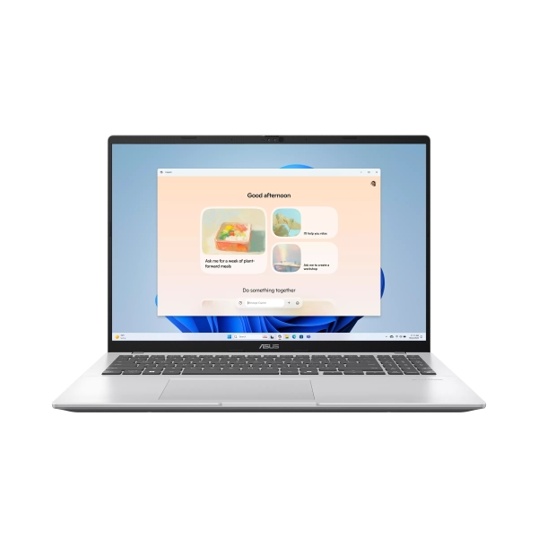 Asus Vivobook 16 Portatil 16\" Intel Core Ultra 5 225H - 16GB - 512GB SSD - Sin Sistema Operativo - Color Plata - Teclado QWERTY (ES)