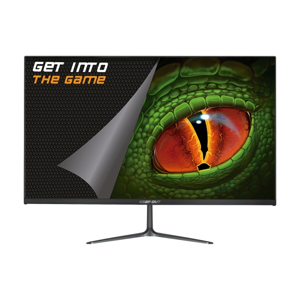 KeepOut Monitor Gaming 27\" LED FullHD 1080p 200Hz - Respuesta 1ms - Angulo de Vision 178º - 16:9 - Altavoces 6W - HDMI 2.0, DisplayPort 1.4 - VESA 75x75mm