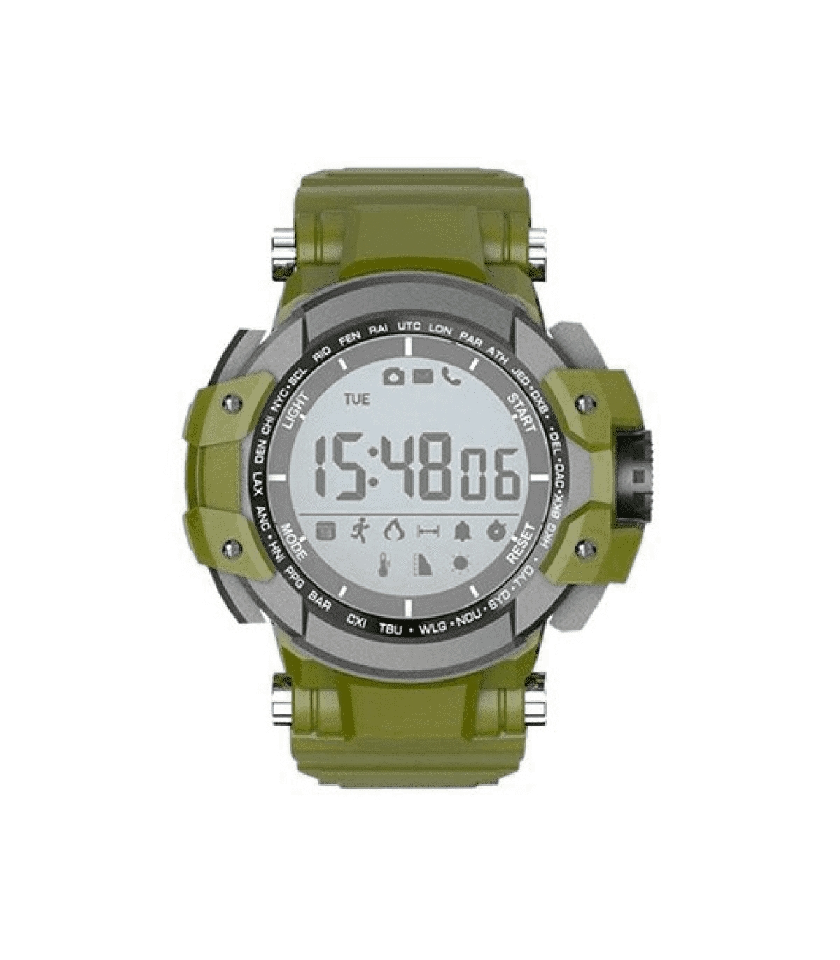 Billow Smartwatch XS15 - Pantalla 1.11\" - Sumergible IP68 - Bluetooth 4.0 Verde