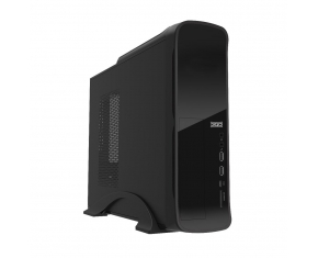 3Go Yari Caja Semitorre Micro ATX, Mini ITX - Tamaño HDD 2.5\", 3.5\" y 5.25\" - USB 3.0 - Fuente de Alimentacion 500W - Color Negro