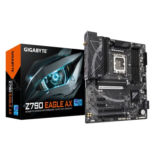 Gigabyte Z790 EAGLE AX Placa Base Intel 1700 4x DDR5 - M,2, SATA - HDMI, DP - WIFI6E - ATX Gigabyte Z790 EAGLE AX Placa Base Intel 1700 4x DDR5 - M,2, SATA - HDMI, DP - WIFI6E - ATX