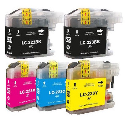 Brother LC-223 Compatible Pack 5 Cartuchos