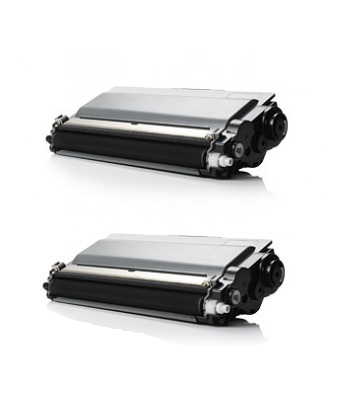 Pack 2 Cartuchos Toner Brother TN3330 Compatible