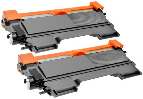 Pack 2 Brother TN2220 TN2010 Toner Compatible