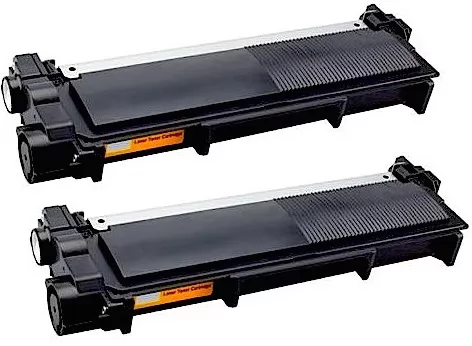 Pack 2 Cartuchos Toner Brother TN2320 Compatible