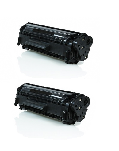 Pack 2 Canon 703 Toners Compatibles