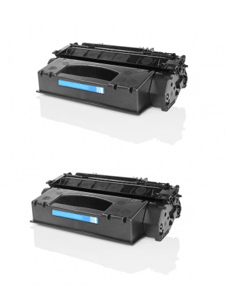 Pack 2 Toner Hp Q7553X / Hp 53X Negro Compatible Pack 2 Toner Hp Q7553X / Hp 53X Negro Compatible