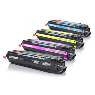 Pack 4 Toner Hp Q2670A Q2671A Q2672A Q2673A Compatible