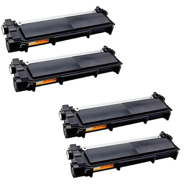 Pack 4 Brother TN-2320 Toner Compatible