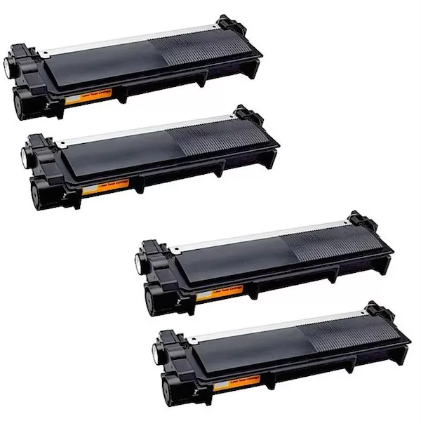 Pack 4 Cartuchos Toner Brother TN2320 Compatible