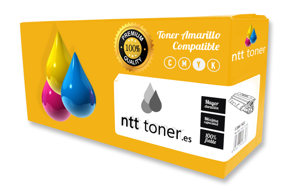 Toner Hp CB542A Amarillo Premium