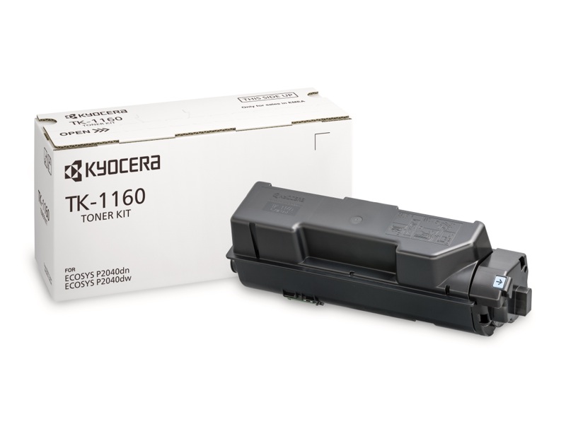 Toner Kyocera Original TK-1160 / 1T02RY0NL0 Negro