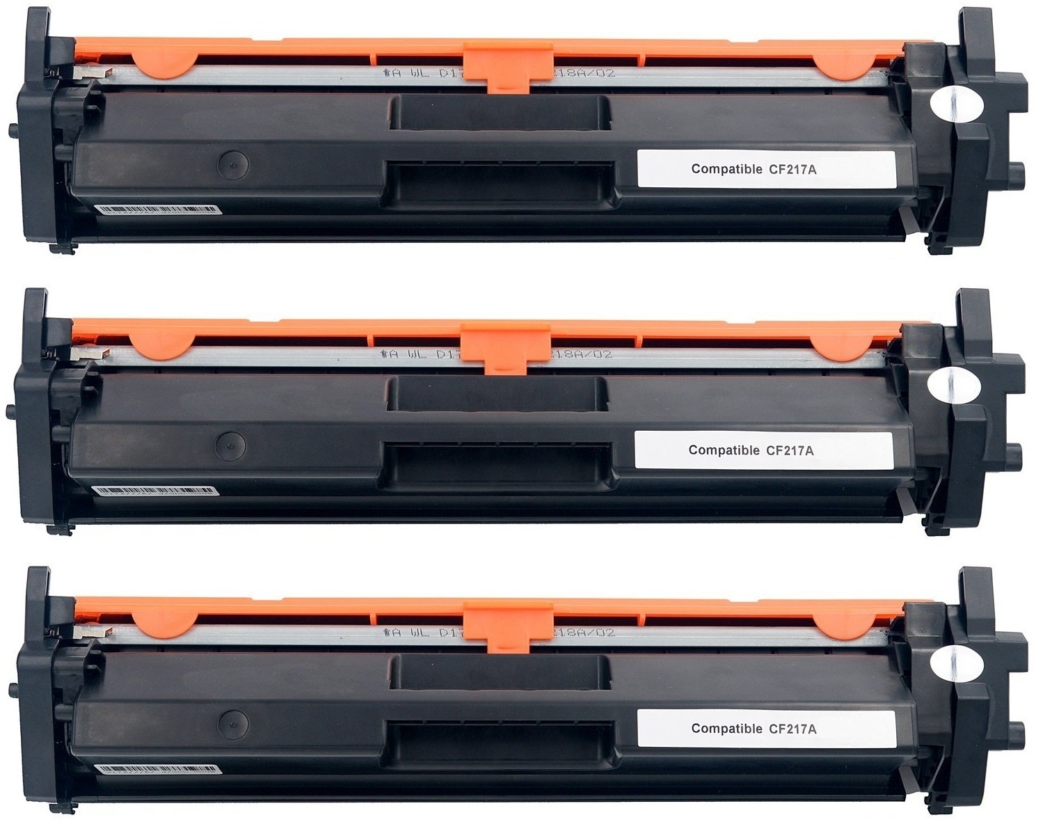 Pack 3 Toner Hp CF217A / 17A Negro Compatible